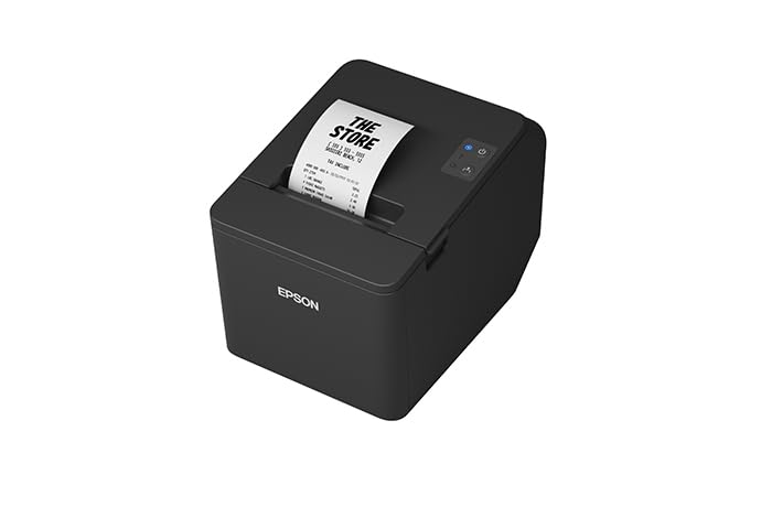 Epson TM-T20IV Thermal Receipt Printer with USB Ethernet Serial Auto Cutter 80mm