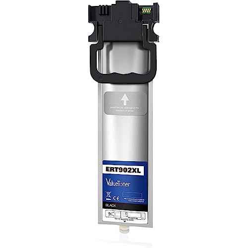 Valuetoner Remanufactured Ink Pack Replacement for Epson 902XL 902 XL T902XL120 Used in Workforce C5210 C5290 C5710 C5790 Printer (1 Black)