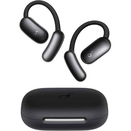 Soundcore AeroFit 2 AI Assistant Open-Ear Headphones by Anker, Pressure-Free Fit, 2X Richer Bass, Real-Time Translation Earbuds, Hi-Res, 35H Playtime, IP55
