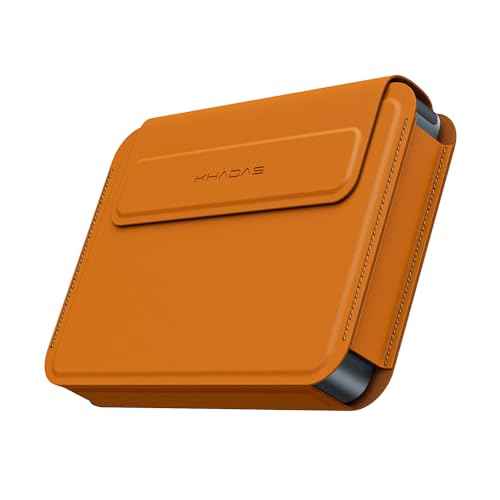 Khadas Mini PC Brown? Mind Leather Case£¬Featuring Magnetic Enclosure for Quick and Secure Protection£¬an Exquisite Texture That Resists Fingerprints for a Clean Look