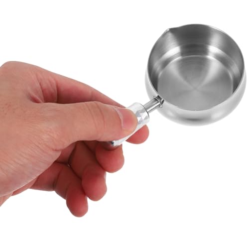 60ml Stainless Steel Wax Seal Scoop with Handle for Sealing Stamp and DIY Crafts