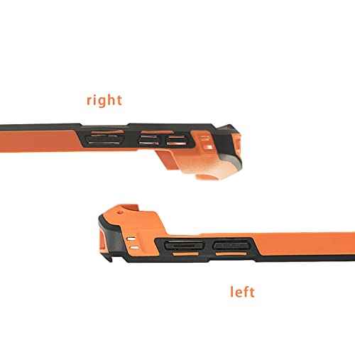 IYOUBOL Protective Cover Bumper Case Rugged Boot with Hand Strap for Zebra TC51 TC510K TC52 TC56 TC57 Orange
