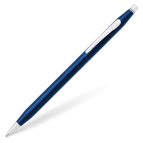 Cross Special Collection Classic Century Pearlescent Blue PVD Barrel and Polished Appointments Ballpoint Pen