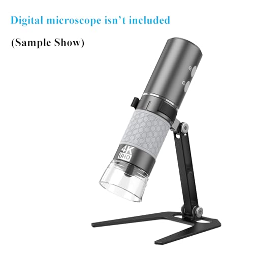 Cainda Aluminum Alloy Microscope Stand for USB & WiFi Digital Microscope - Only Stand