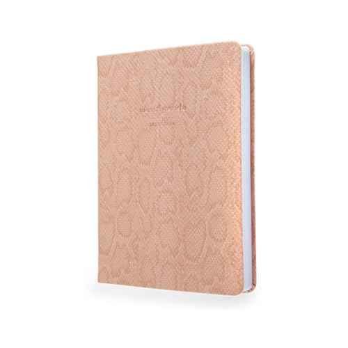 momAgenda Desktop Planner for Busy Moms with Space to Organize Schedules and Appointments for Up To Four Children- 18 Month Calendar (July 2025-August 2026) (Blush Python)