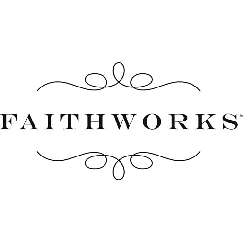 Creative Brands Faithworks - Jute Tote Bible Cover with Genuine Leather Handles and Side Compartments, 13 x 11-Inch, Our Father