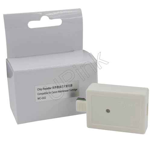 UPink MC-G02 Maintenance Box chip Resetter Compatible for Canon G2160 G3160 G1220 G2260 G3260 G1420 G2420 G2460 G3420 G3460 G1520 Printer