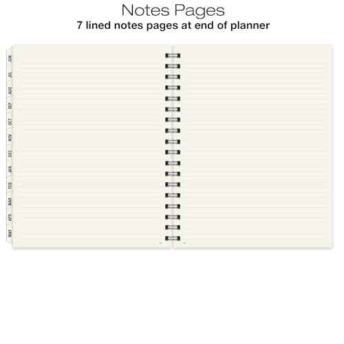 Global Printed Products Essential 8.5"x11" Monthly & Weekly 2025-2026 Planner - (8.5" x 11" - June 2025 Through July 2026)
