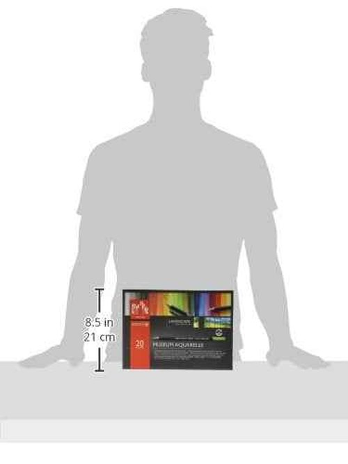 Caran D'ache Museum Aquarelle Pencil Sets Landscape Set of 20 Colours (3510.420)