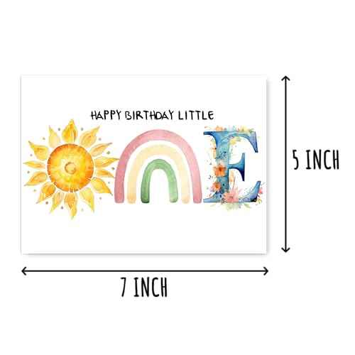 Happy Birthday Little One - Happy 1st Birthday Card - first birthday card - 1st birthday card - Baby birthday card - Cards for boys and girls
