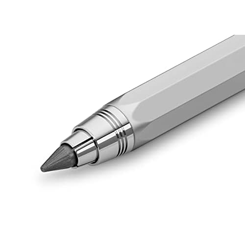 Kaweco SKETCH UP Clutch Pencil 5.6 mm 5B Satin Chrome with Lead Refill I Pencil 10.5 cm