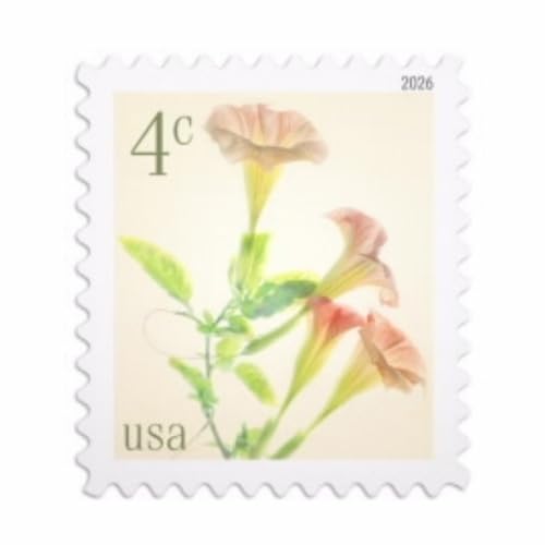 USPS Angel's Trumpets 2026 4-Cent Definitive Sheet of 20 Postage Stamps