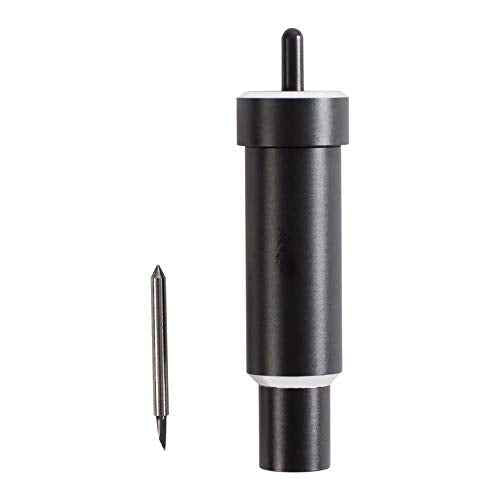 Cricut Deep-Point Blade + Housing, Cutting Blade with Deep Cut Housing, Cut Materials up to 1.5mm Thickness, for Personalized Crafts, Compatible with Cricut Maker and Explore Machines,Black