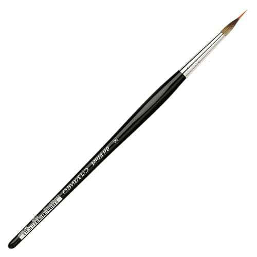 da Vinci Watercolor Series 5599 Size 8 - Inlaid Liner - Casaneo New Wave Synthetics - Vegan - Made in Germany