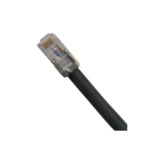 Ultra Spec Cables 25ft Outdoor Phone Cable RJ11/RJ12 Direct Burial (Shielded)