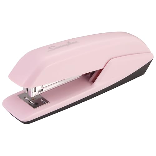 Swingline Desktop Stapler Blush Pink, 20 Sheet Capacity, Model S7054513