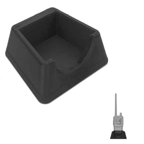 Desktop Stand for Uniden SDS100 Scanner, Vertical Insertion Design or Upright Insertion Type