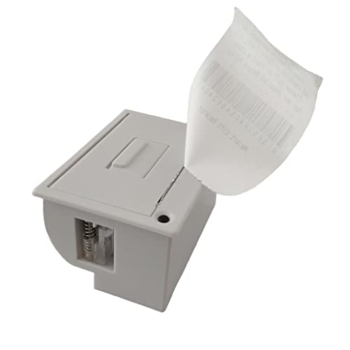 PRIMUZ Micro Thermal Printer Ticket Serial Port Printer Module Can Be Docked with Arduino/ESP32, Supporting Secondary Development TTL/RS232 White