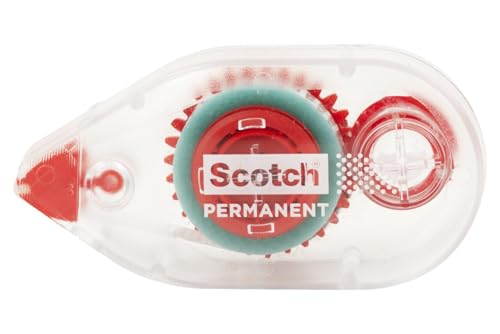 Scotch 6061 3-Pack Double-Sided Tape Runner, Permanent, Acid-Free, Photo-Safe 0.27 in x 26 ft per Roller
