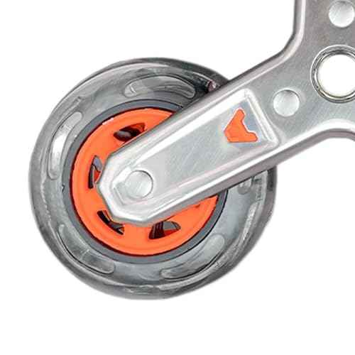 2X Stair Climbing Wheels Shopping Cart Wheels Replacement Accessories,Portable Stair Climber Utility Cart Stair Wheels