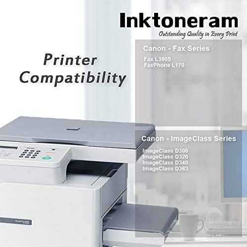 S35 S-35 Compatible Toner Cartridges Replacement for Canon S35 S-35 FAXPHONE ICD-340 L170 imageCLASS D320 D340 D383 7833A001AA (Black, 2-Pack)