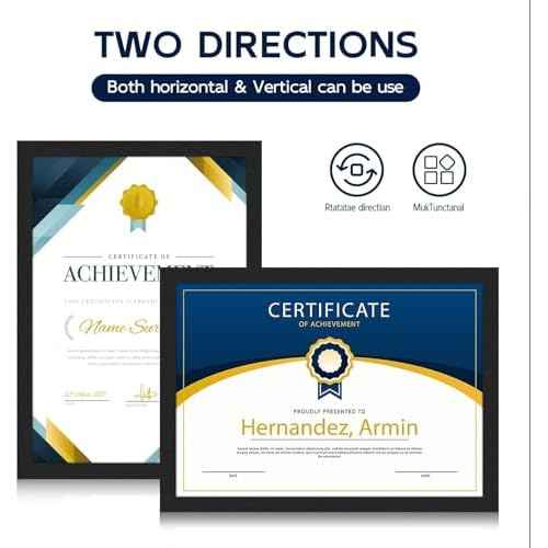 20 Pcs Magnetic Sign Holder 8.5 x 11'' Letter Magnetic Picture Frame Adhesive Frames for Walls Display Window,Door Display Frame and Magnetic for Refrigerator