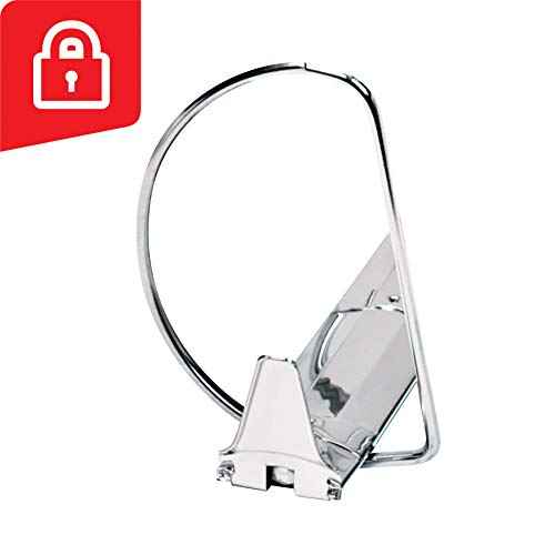 Cardinal 3 Ring Binder, 6 Inch Heavy Duty XtraLife Binder, Locking Slant-D Rings, Crack-Resistant Cover & Spine, ClearVue Covers with Shelf Pull, Holds 1,300 Sheets, White (26366)
