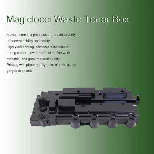 78C0W00 Waste Toner Bottle 1 Pack - Replacement for Lexmark C2535 C2325 C2425 CX522 CX625 CX421 CX622 MC2425 MC2535 MC2325 Printer, Compatible for Xerox 008R13325 Container C310 C315 C410 C415 Printer