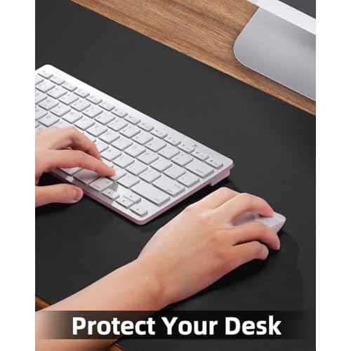 Desk mat Large, Leather Desk Pad Protector,Office Desk Mat,Mouse Pad, Non-Slip Desk Blotter, Laptop Desk Pad, Waterproof Desk Writing Pad for Office&Home (Black, 55" x 24")