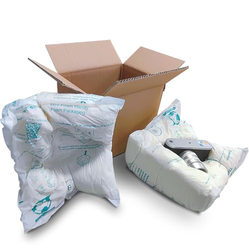 8 Pcs Expanding Packing Foam, ICLAP Ample Expandable Foam Packaging for PC, Fragile & Irregular Valuables Items, Electronics, Ceramics. Foam for Shipping & Moving, 14¡±x16¡±