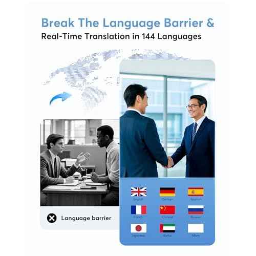 AI Translation Earbuds Real-Time, 144 Languages & Accents,3-in-1 Open Ear Wireless Earbuds with Charging Case, Compatible with iOS & Android, Ideal for Travel, Business, Learning,Purple