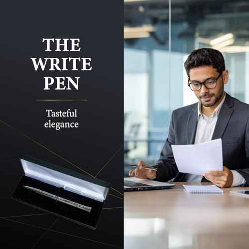 Garland Signature Slim Metal Luxury Pen ? Made in USA - Heirloom-Quality Brass Pen, Elegant ¡°G¡± Accent Piece, Premium Gift Box, Executive Desk, Gifts, Professionals, Refillable (Ballpoint, Gold)