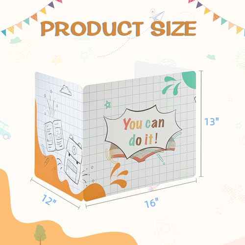Privacy Boards for Student, Desk Dividers for Students, Cardboard Privacy Folders, Privacy Shield Folder Boards, Classroom Divider Shield for School Teachers Home (You Can Do it, 24)