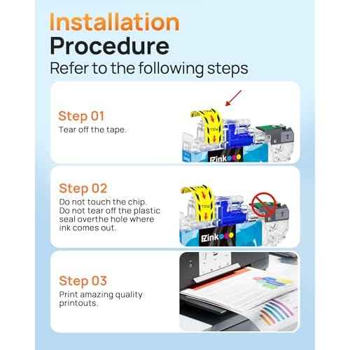 E-Z Ink Compatible Ink Cartridge Replacement for Brother LC401 XL LC401XL Ink Cartridge Use for MFC-J1010DW MFC-J1012DW MFC-J1170DW Printer (Cyan, 1-Pack)