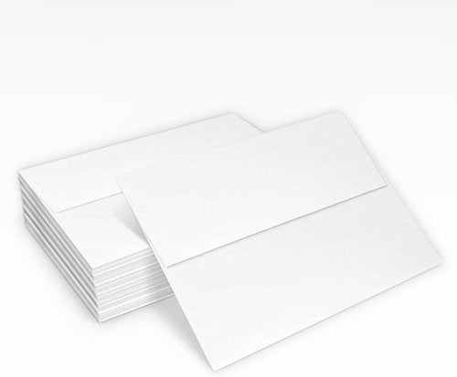 LUXPaper A7 Invitation Envelopes - Peel & Press Crystal Metallic | 5 1/4" x 7 1/4" | 80lb Text | 50 Pack