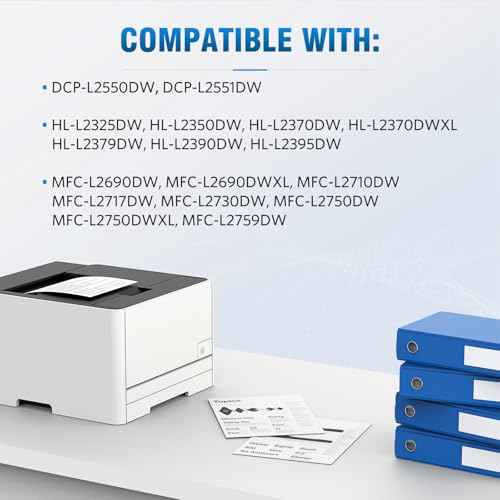 DR730 Drum Unit Compatible Replacement for Brother DR730 DR-730 DR760 Drum Unit for Brother Printer mfc-l2710dw mfc-l2717dw mfc-l2750dw mfc-l2690dw Drum, 2PK Black, 12000 Page, High Yield
