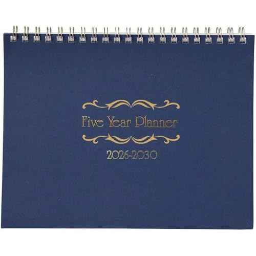 5 Year Calendar Planner Blue