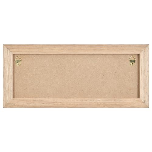 Small Felt Letter Board with 374 Letters, Numbers & Symbols - 12 x 5 inch Mini Changeable Message Board with Wooden Frame Wall Mount Hook (Black)