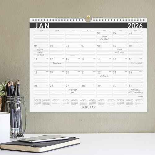 AT-A-GLANCE 2026 Wall Calendar, Monthly, 15" x 12", Medium, Contemporary (PM8X2826)