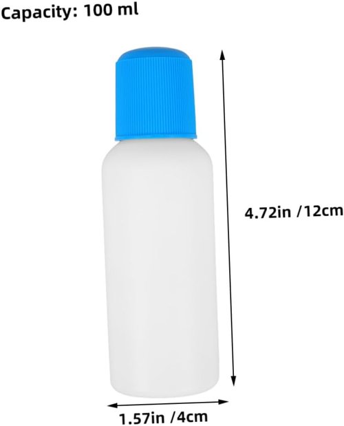 OUNONA Refillable Dauber Bottles - 4pcs Leakproof Sponge Head for Liquid Application | Art & Cleaning