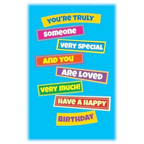 Chuck's Card-O-Rama - Birthday Card For Grandson - Made in USA - Excellent Card Stock, Envelope Included - 5" x 7.75" - Packaged in Extra Sturdy Mailer - 95738