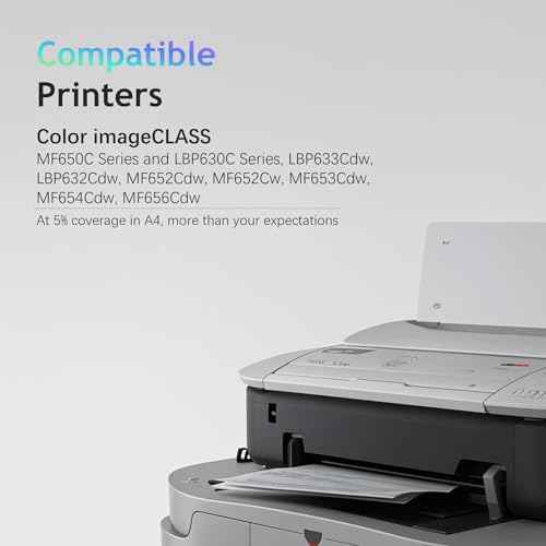 067 Black 2 Pack Replacement Compatible for Canon 067 Black Toner Cartridge 5102C001 for Color imageCLASS LBP633Cdw LBP632Cdw MF652Cdw MF652Cw MF653Cdw MF654Cdw MF656Cdw MF650C LBP630C Series