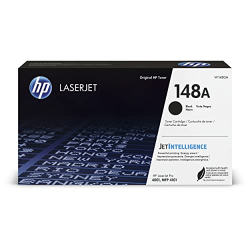 HP 148A Black LaserJet Toner Cartridge Standard for Pro 4001 & MFP 4101 Series