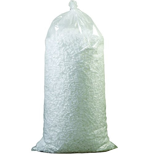 BOX USA B7NUTS Loose Fill Packing Peanuts, 7 Cubic Feet, White