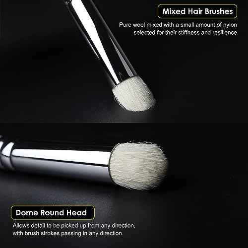 Dry Brush Miniature Painting, 5 Sizes Drybrush Set for Miniature 40k Citadel Model Paint,Hobby Detail Paint Brushes