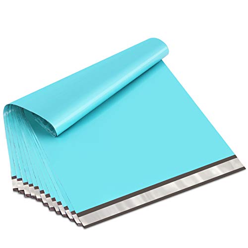 UCGOU Teal Poly Mailers 19x24 Inch 50 Pack - Waterproof & Tearproof Shipping Envelopes for Clothing & More