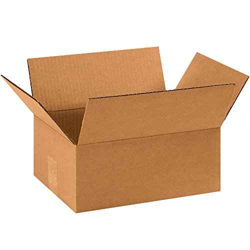 AVIDITI 11 x 8 x 4 Corrugated Cardboard Boxes, Flat 11"L x 8"W x 4"H, Pack of 25 | Shipping, Packaging, Moving, Storage Box for Home or Business, Strong Wholesale Bulk Boxes