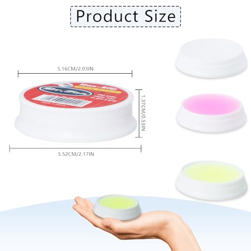 12PCS Fingertip Moistener, 10 G Three-Colour Envelope Moistener, Finger Moisturizer Non-Slip Finger Moistener for Sorting Paper Grip Paper Bills Document Counting Collating Sorting Task