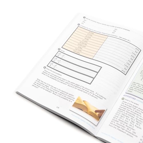 Alpha Omega Publications JMS071 Horizons Pre-Algebra Student Book