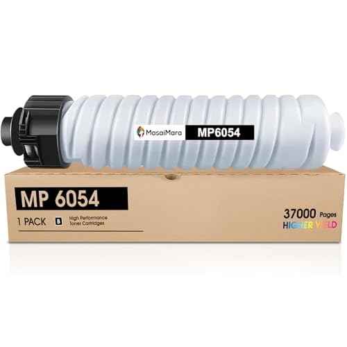 MasaiMara 842126 841999 MP 6054 MP 2554 Black Toner Cartridge for Ricoh MP 6054, MP6054, MP 5054, MP5054, MP 4054, MP4054, MP2554, MP 3554, MP3554, MP2555, MP3054, MP 3054 MP3055 IM3500 Printer
